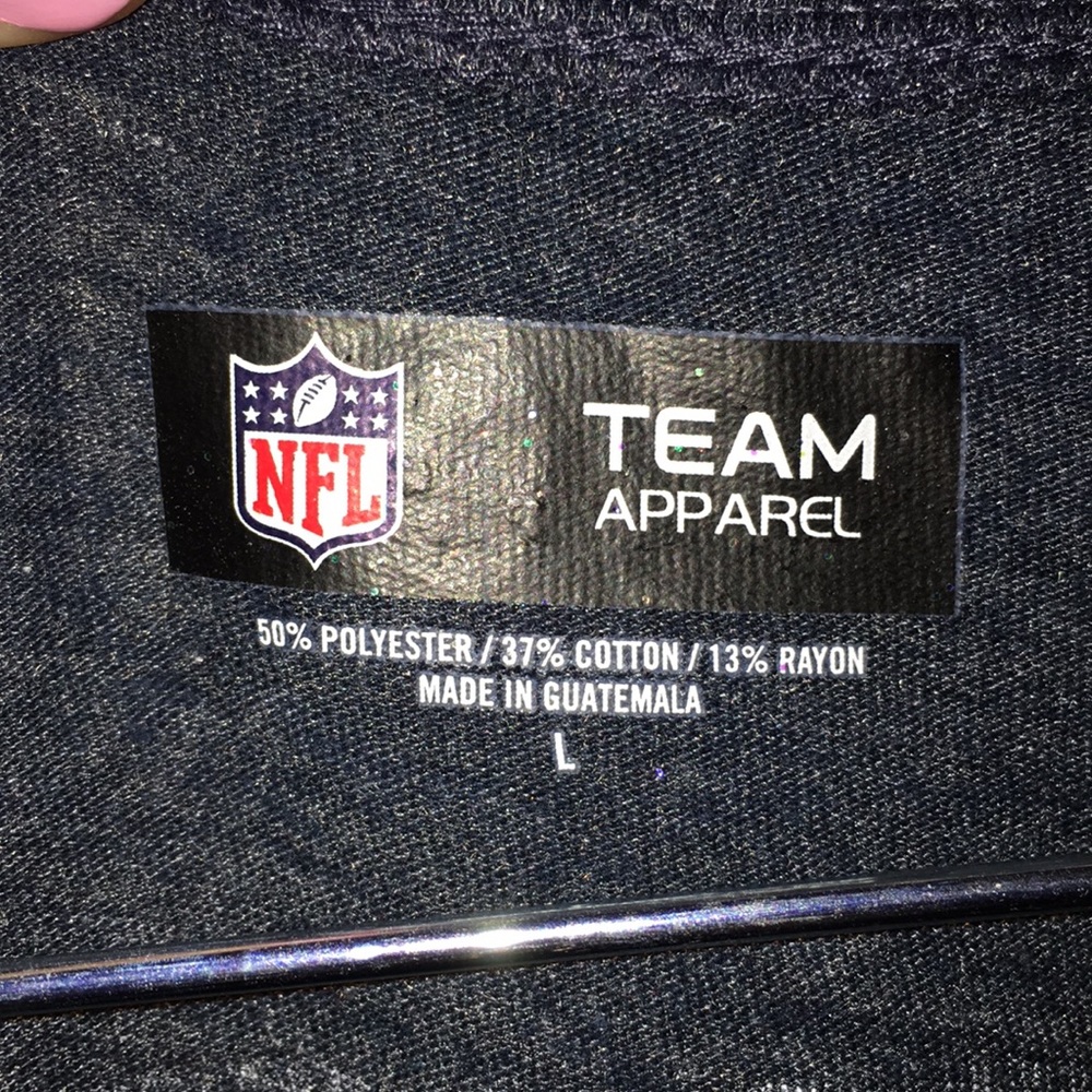 NFL Women’s New York Giants Football 🏈 Shirt Sz L - Picture 4 of 5